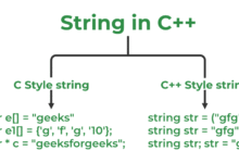 Strings in C++