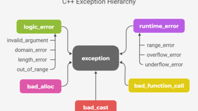 Exception Handling using Classes in C++