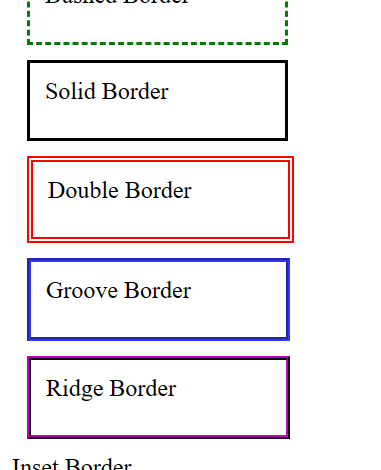 CSS Border