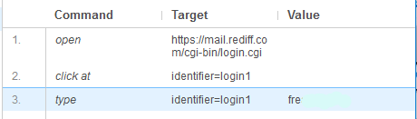 Selenium IDE- Locating Strategies By Identifier