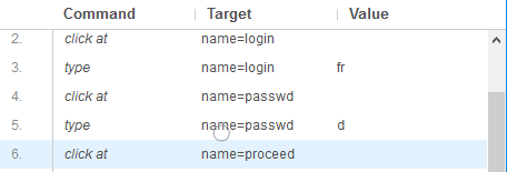Selenium IDE Locating Strategies By Name