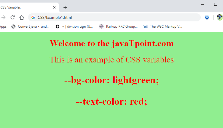 CSS Variables