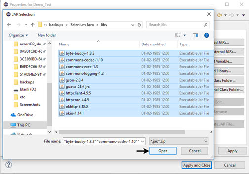 Selenium WebDriver Installation