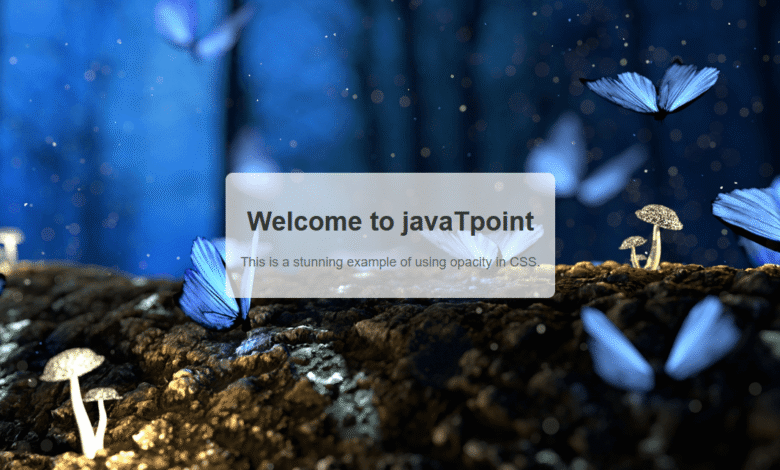 CSS Background Image Opacity