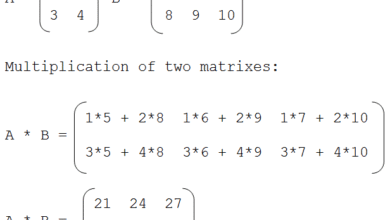 matrix multiplication program in c