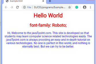 How to use Google fonts in CSS