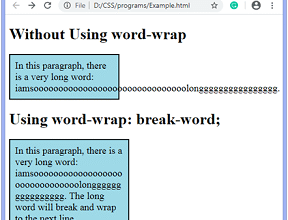 How to wrap text in CSS