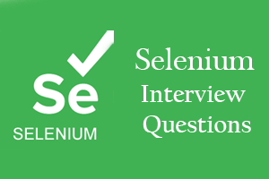 Selenium Interview Questions