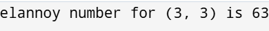 Delannoy Number in C++